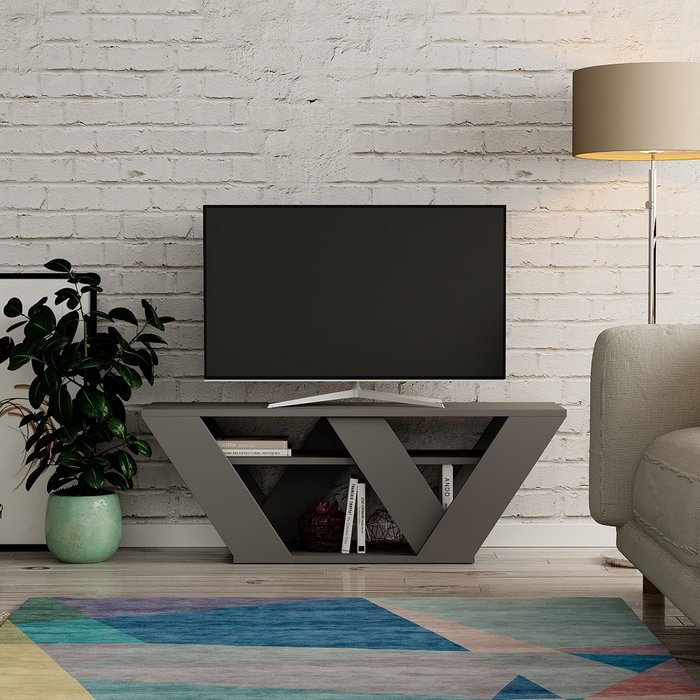 Hanah Home Soporte para TV Pipralla - Antracita Hanah Home Soporte para TV Pipralla - Antracita